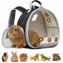 Pet Carrier Backpack for Guinea Pigs Rabbits Hamsters