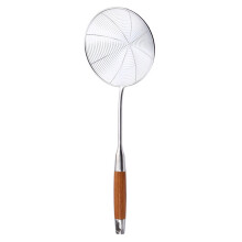Long Handle Skimmer Scoop Ergonomic Design Stainless Steel Portable Cooking Strainer Spoon Household Supplies