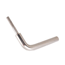 Steel Fireplaces Hardware Handle Quick Setup Comfortable Grip Ergonomic Fireplaces Handle Grip Corrosions Resistant