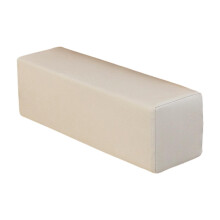 Coussin repose-bras latéral avec coussin de soutien pour coude et taie d'oreiller lavable, beige, idéal pour canapé, salon, lit ou fauteuil.