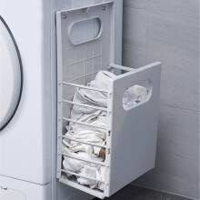 Folding Hanging Laundry Basket, Collapsible Dirty Clothes Hamper for Baby/Kids Nursery – Decorative Storage Bag