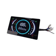 12V Universal Adjustable LED Digital Speedometer RPM Dashboard With Temperature Gear 199km/H !