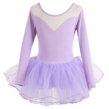 Léatairdí Bailé Stelle do Chailíní Léataird Leanaí Óga le Sciorta Tutu Gúna Tutu Damhsa Léataird Bailé do Chailíní