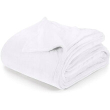White Fleece Blanket King Size Lightweight Fuzzy Soft Anti-Static Microfiber Bed Blanket (90x102 Inch)