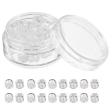 30 Pcs Silicone Earrings Backs Patches Support Earplugs Secure Transparent