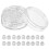 30 Pcs Silicone Earrings Backs Patches Support Earplugs Secure Transparent 1