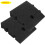 YEAHIBABY Curb Ramp Heavy Duty Plastic Black 1 Pack 1