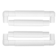 Quilting Frame for Sewing Crafts Embroidery Craft Tool 20.3x20.3x1cm White