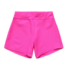 Girls Dance Shorts Nylon Spandex Stretchy Gymnastics Shorts 3'' Volleyball Bike Shorts Cheer Ballet Shorts 4-12 Years