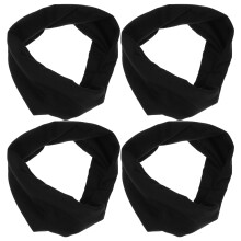 Lot de 4 bandeaux de sport pour enfants (garçons et filles) – Bandeaux anti-transpiration antidérapants pour football, soccer, volley-ball,
