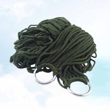Hanging Hammocks Bed Sleeping Durable Camping Hunting Nylon 1Set Green