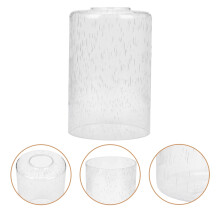 Lampskärm i bubbelglas Ersättning av lamphus i klart glas med tillbehör till belysningsarmatur