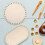 12Stk Beige Holzbasis Korb Boden Oval Für DIY 11