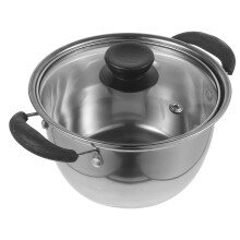 Stainless Steel Saucepan Heavy Bottom 1 Pack
