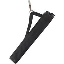 Archery 2 Tube Hip Arrow Quiver Waist Hanged Carry Bag with Hook for Target Shooting