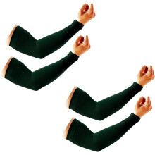 2 Pairs UV Protection Cooling Arm Sleeves for Men and Women UPF 50+ Sun Sleeves