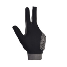 1pc Three Finger Billiard Glove with Silicone Non Slip Elastic for Size