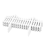 KCT KCT 2 Pack -  Interlocking Flexible White Picket Fence Garden Borders - 16 Pieces Total 2