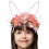 Easter Rabbit Ear Headband with Artificial Flowers 5