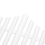 KCT KCT 2 Pack -  Interlocking Flexible White Picket Fence Garden Borders - 16 Pieces Total 4