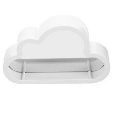 OUNONA LED rám v tvare oblaku biely20x13x4cm
