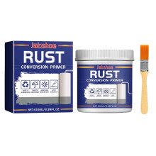 Rust Converter Primer 100ml - Metal Treatment Basecoat for Iron Doors Railings Brackets Corrosion Protection Paint
