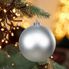 Shatterproof Christmas Ball Ornaments – Red, Green, Gold Plastic Hanging Balls for Tree & Outdoor Decor, Compatible with Christmas Trees
