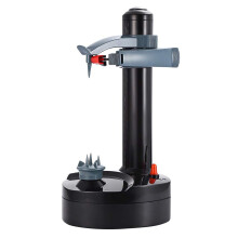 Éplucheur électrique Rirozkan – Sans fil, éplucheur automatique de fruits et légumes, utilisation facile, fonctionne avec 4 piles AA (non
