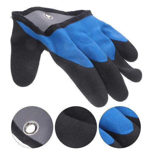 1 Luva de Pesca de Neoprene Masculina com Antiderrapante e Proteção para as Mãos 7,07 x 4,72 x 0,08 polegadas