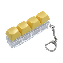 Keyboard Clicker Fidget Stress Relief Toy,Clicker Fidget Toy Fidget Keychain Mini Fidget Toys