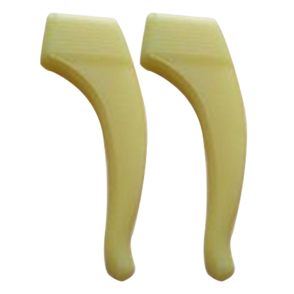 Yellow Silicone Eyeglass Retainer With Anti-Slip Ear Hooks & Nose Pads Â Compatible With Reading Glasses & Sunglasses,