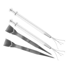 Cake Decorating Supplies Kit Professional Sprinkles Tools Tweezers Shovel 1 Set Silver Baking
