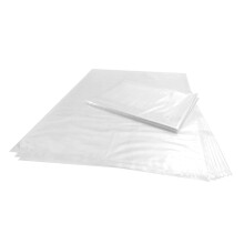 100 bolsas planas de plástico transparente de 18 x 24 pulgadas y 1.1 mil de grosor: ideales para fermentar pan, masa, almacenar alimentos, obras de