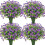Τεχνητά Λουλούδια από Μετάξι Purple24Bundles 1