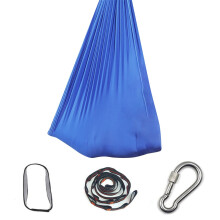 BiFandian Barn Nylon Stretch Hengekøye Innendørs Utendørs Aerial Yoga Sete For Barn Yogatrening