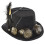 Καπέλο Steampunk Καπέλο Steampunk Time Party Καπέλα Steampunk για άνδρες με γυαλιά Αξεσουάρ Steampunk 1