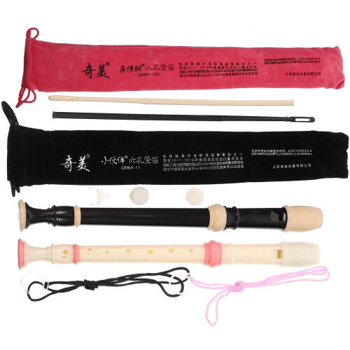 1 conjunto de clarinete de plástico para prática de estudantes