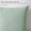 Μαξιλαροθήκες Sage Green από λινό σετ 2 τεμαχίων 22x22 ιντσών 4