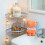 Bear Dish Towel Set Soft Orange Kitchen Towel 6