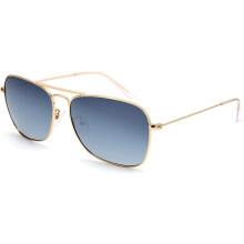 Lunettes de soleil carrées aviateur pour femmes et hommes, polarisées, style militaire, montures carrées classiques vintage en métal.