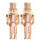 Christmas earrings women nutcracker 1 pair 1