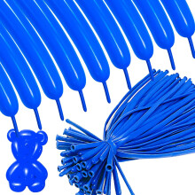 Ballons de 660 cm de long (paquet de 100), ballons magiques en latex épais pour modelage d'animaux, Halloween, mariages, anniversaires et