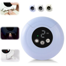 2-in-1 USB Rechargeable Electric Nail Clipper & File, 3 Speeds, for Fingers/Toes, Adults/Seniors/Baby — Compatible with USB Charging