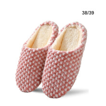 Dames comfortabele katoenen slippers, instapschoenen, warme huisschoenen, comfortabele warme pantoffels voor binnen, slaapkamerslippers, huisslippers