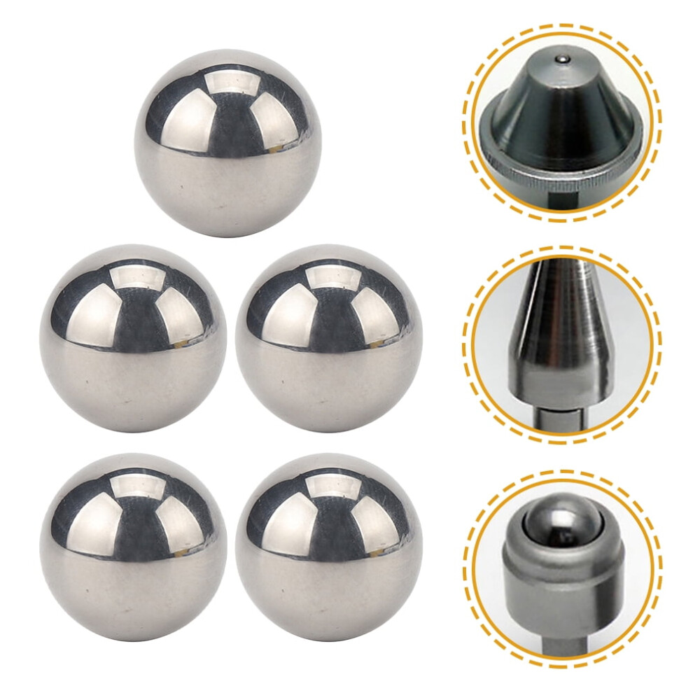 Frcolor 5 Pcs Ball Bearing Steel Ball Loose Bearing Balls 3.97X3.97cm Silver 9496895022028