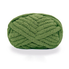 Fluffy Jumbo Yarn – Super Bulky, Soft & Thick for Blankets, Arm Knitting, Scarves & DIY Crafts – Wool Blend
