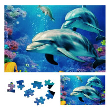 Puzzle dla dorosłych i rodzin (Sea World) Elementy idealnie do siebie pasujące, 1000 szt.