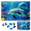 Παζλ για Ενήλικες, Οικογένειες (Sea World) Κομμάτια που ταιριάζουν τέλεια μεταξύ τους 1