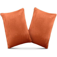 Pernă mini din spumă cu memorie, pachet de 2, 28x17 cm, suport pentru călătorie/pui de somn/gât/genunchi/lombar, pernă pentru animale de