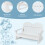 Adirondack rocking chair white 2-person 5